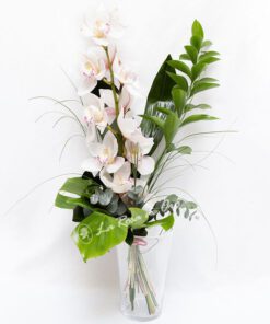 Ramo Orquídeas Cybidium Blanca 1