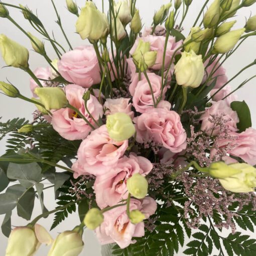 Ramo de 15 Lisianthus Rosas - Imagen 2