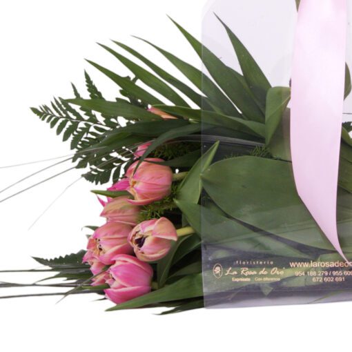Bolso de Tulipanes Rosas - Imagen 2