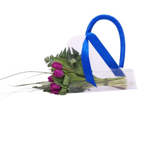 Bolso de Tulipanes Morados - Imagen 3