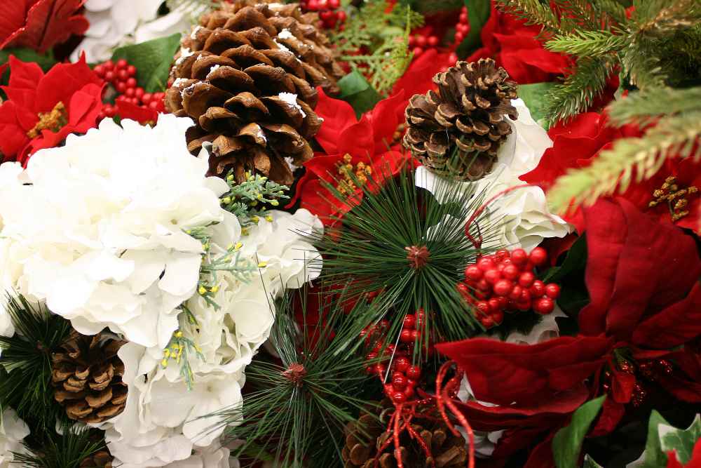 Pascueros y flores para Navidad en Sevilla