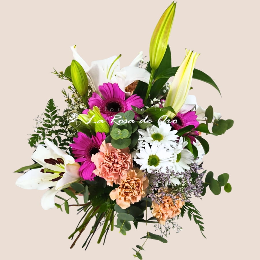 ramo-liliums-gerberas-margaritas