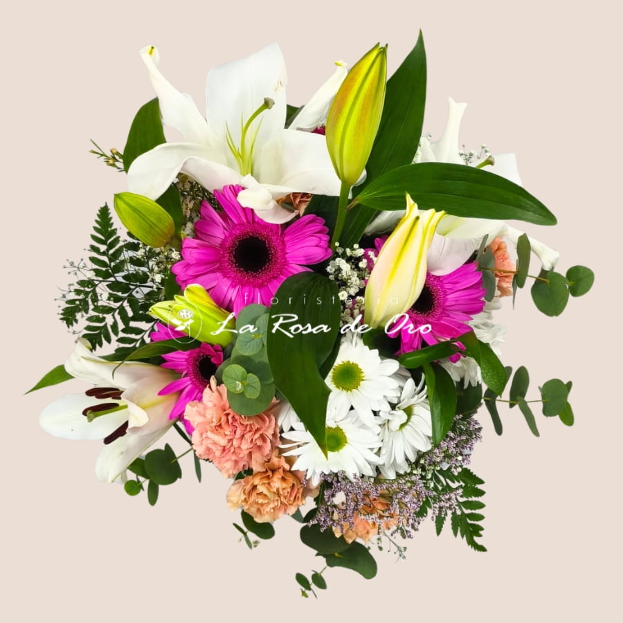 ramo-liliums-gerberas-margaritas