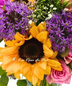 ramo-rosas-girasoles-variado