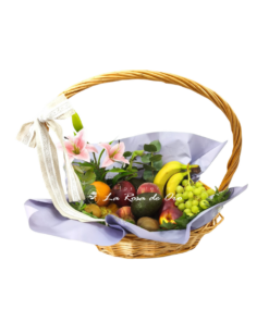 Momento Frutal, Cesta de frutas y flores en Aljarafe floristeria Momento Frutal, Cesta de frutas y flores en Aljarafe floristeria